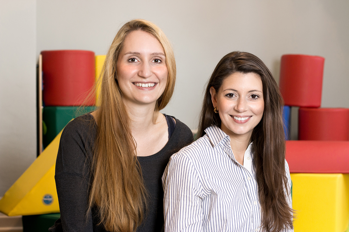 Nadja Dünow und Giannina Schipani
